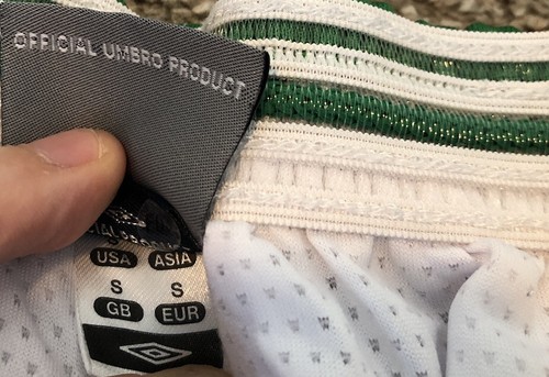 UMBRO MENS IRELAND NATIONAL IRISH PANTALONES SHORTS FOOTBALL SOCCER SIZE S SMALL - 第 4/11 張圖片