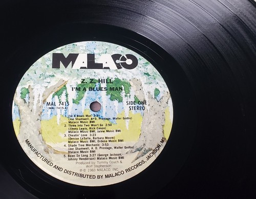 Z.Z. Hill – I'm A Blues Man (1983) Malaco Records – MAL 7415 LP, US - Picture 2 of 3