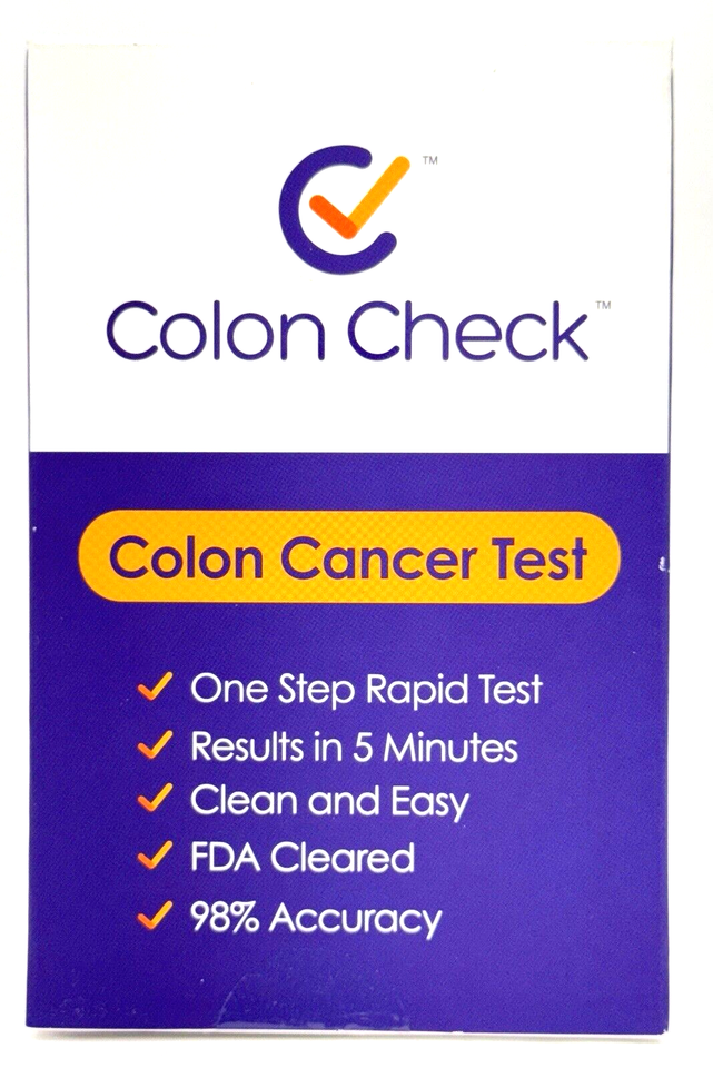 Colon Check, IFOBT Colon Cancer Test Kit eBay