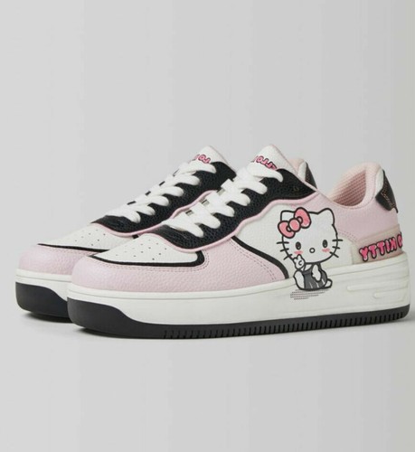 hello kitty platforms bershka