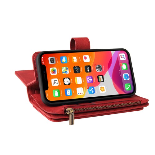 Various Models 15 Cards Zipped Multifunction Wrist Wallet PU Leather Case Cover - Picture 31 of 36