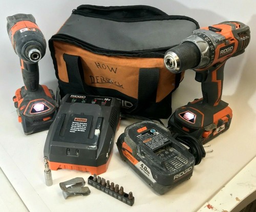 Ridgid Impact Driver R86034 \u0026 Drill 