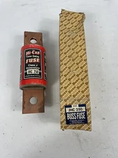 NEW Bussman Hi Cap JHC250 Class J 250 Amp 600V Time Delay fuse High Interrupting