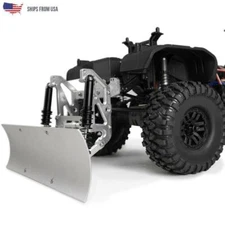 Metal Snow Shovel Plow Blade for Axial SCX10 SCX10 ll TRX-4 1/10 RC Crawler