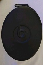 Monster Beats by Dr. Dre Headphone Carrying Case Hard Black Full Zip Around