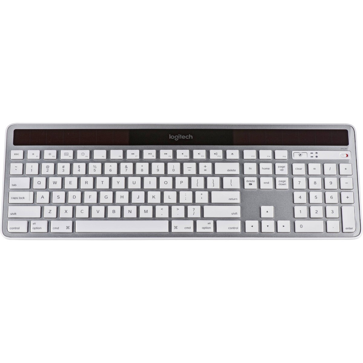 Logitech K750 Wireless Solar Keyboard for Mac Silver 97855080240| eBay