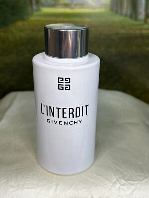 L'INTERDIT GIVENCHY 200ML BATH & SHOWER OIL | eBay