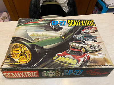 Rarissima pista elettrica Scalextric GP-27 Lancia Stratos anni 70