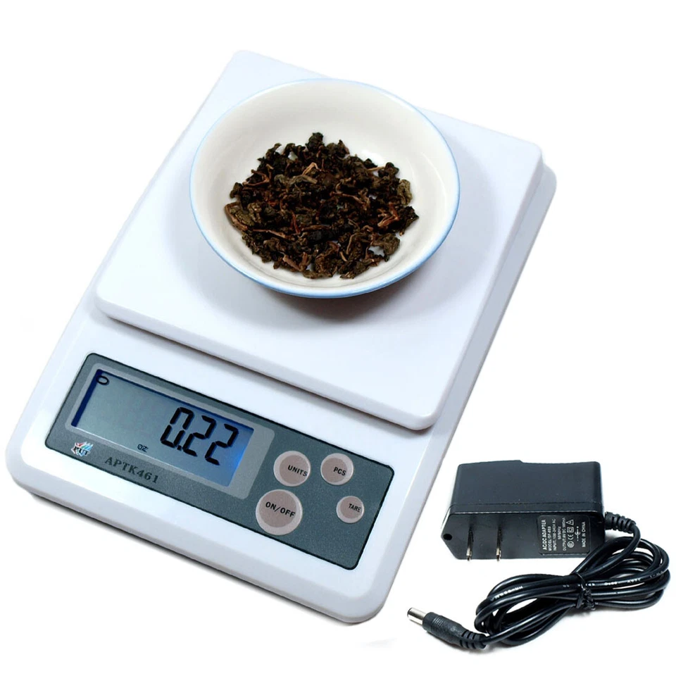 Báscula digital de precisión 3000 g x 0,1 g para cocina de escritorio báscula de conteo de envío Foto 4 de 4