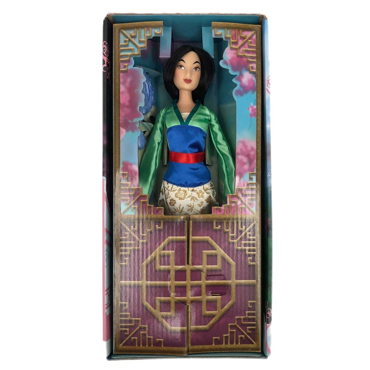 New Disney Mulan Barbie Doll | Blue & Pink