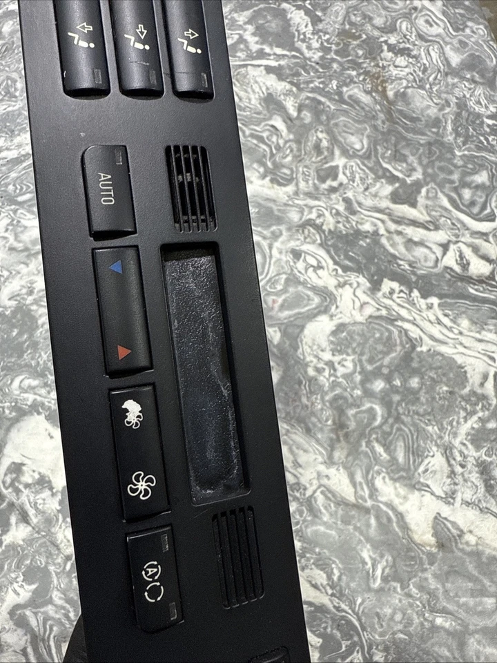 BMW E46 330ci M/T 2001-2006 cupé controles delanteros de aire acondicionado interruptor tablero Foto 3 de 4