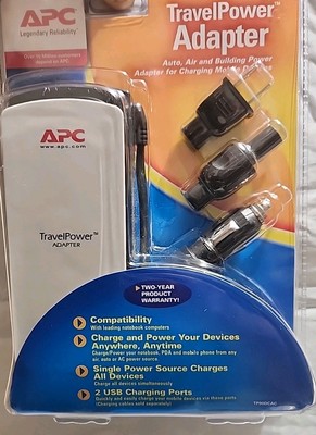 APC 75W Universal Travel Adapter Charger for Notebooks (TPA90DC)