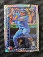2025 Topps Chrome - Leo Jimenez #276 X-Fractor (RC). Toronto Blue Jays 