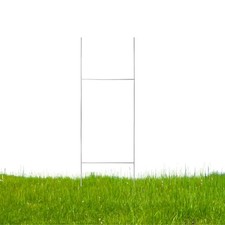 Yard Sign Stakes 30x10 Inch Sets H Stakes For Lawn Holder Stand Metal