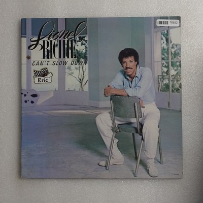 Lionel Richie Can't Slow Down LP Vinyl Album Record Funk / Soul Pop