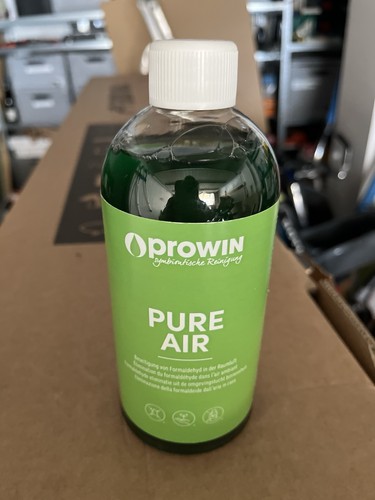 proWIN PURE AIR 500ml NEU Einsetzbar in Airbowl/Airpump