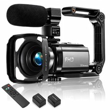 Full HD 1080P Video Camera Camcorder 36MP 16x Zoom for YouTube Vlogging