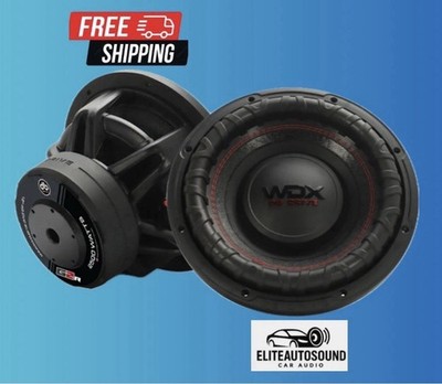 DB Drive WDX12G2R.4 : 12 in. Dual 4-Ohm Subwoofer G2 12  2500 Watts (Brand New)