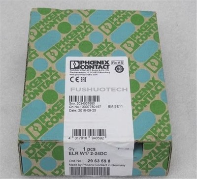 Phcenix Contact New 1Pc Elr W1/2-24DC 2963598 us #pq