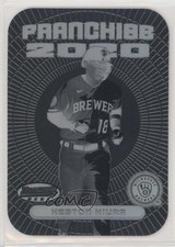 2020 Bowman's Best Franchise Die-Cuts Inverse Color Refractor Keston Hiura 1b3