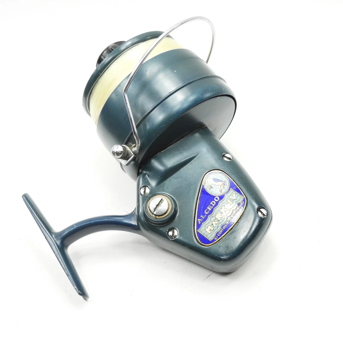 Mulinello Da Pesca Alcedo Pride Grigio – Recupero Manuale Con Freno Anteriore E Anti-inversione