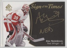 2021 SP Authentic Sign of the Times Black /49 Alex Nedeljkovic #SOTT-AN Auto 0c6