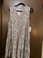 Woman’s Dress Cheetah Print Xl