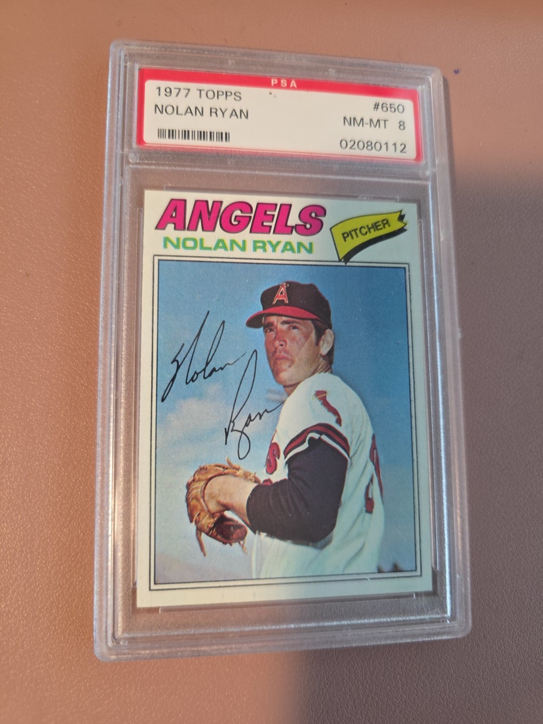 1977 Topps - Nolan Ryan #650 PSA 8!!