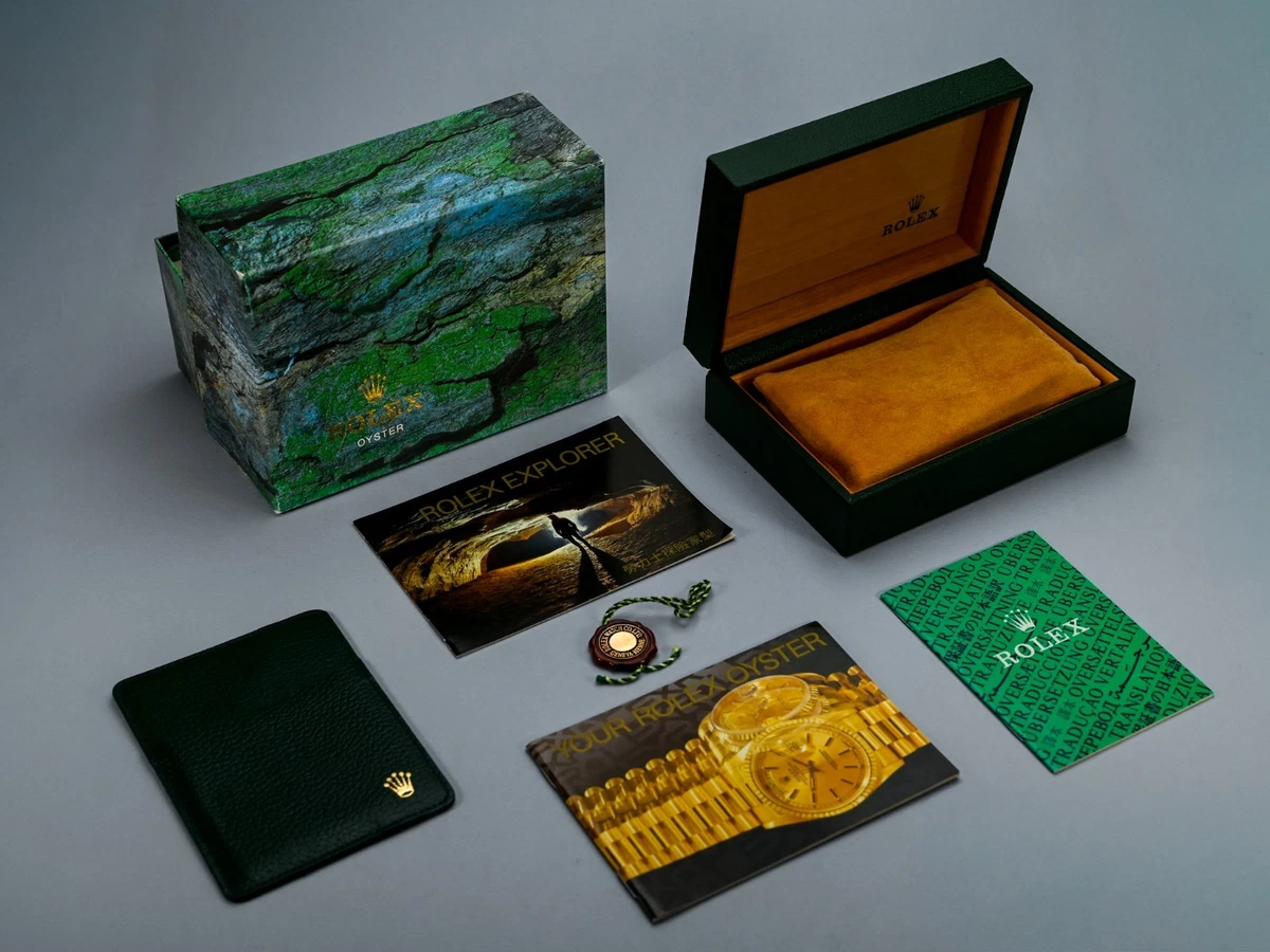 Rolex Watch Boxes & Wooden 1990-1999 Year Manufactured Cases for