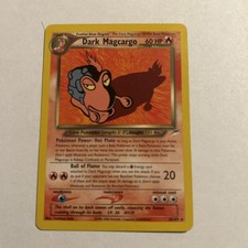 Dark Magcargo Italian Pokemon Neo Destiny #18 2002 on eBay
