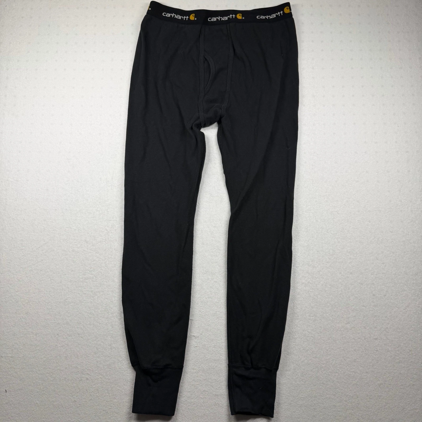 Carhartt Force Men’s Thermal Base Layer Pants XL Black Cotton