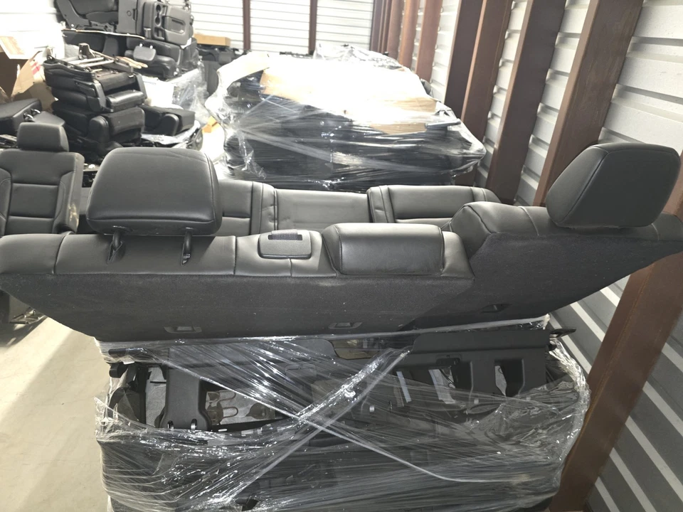 2011-2024 DODGE DURANGO ASSENTOS TRASEIROS 2ª segunda fila couro preto  - Imagem 3 de 3