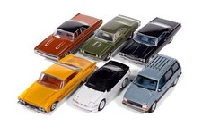 BOX OF 12 2025 RELEASE 2 SET A 1/64 DIECAST CAR AUTO WORLD AW64512/48A