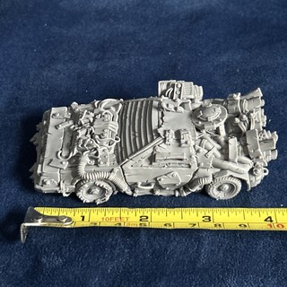 Coche de carreras saqueado Ork vehículo Wargaming Wargames 40k