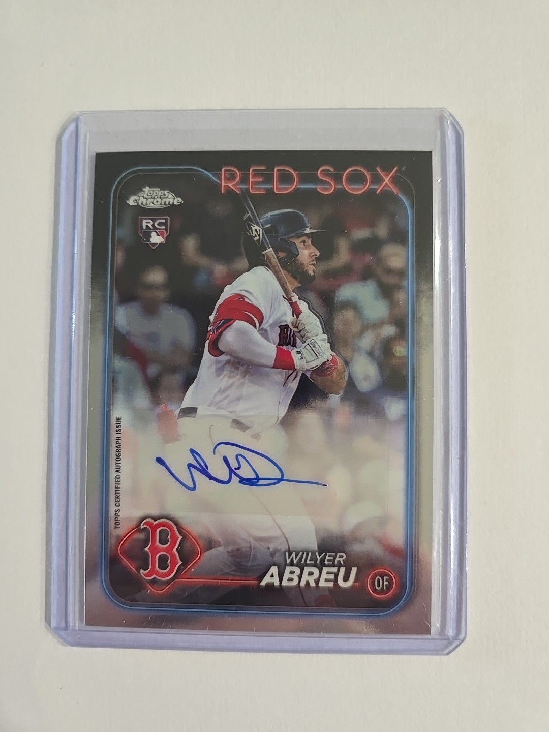 2024 Topps Chrome Update Wilyer Abreu Auto
