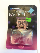 Vintage 80s/90s Fun World Face Putty   Sealed  Collectible Display Item