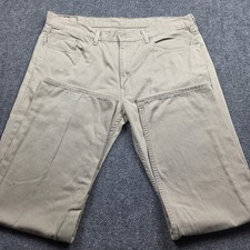 Levi's Men's 559 Relaxed Straight Tan Beige Khaki Jeans Size 38x32