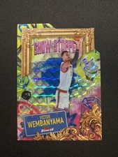 Carte Victor Wembanyama RC - 2024 Topps Finest Blue Checkerboard /99 - NM