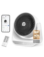 Smart Whole Room Heater 714S, 60° Vertical & 90° Horizontal 3D Oscillating Heati