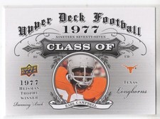 2011 UD UPPER DECK EARL CAMPBELL CLASS OF INSERT #6