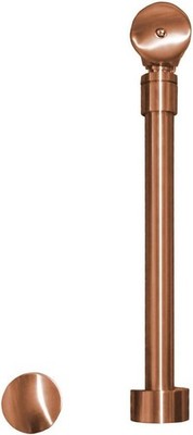 Native Trails Push To Seal Bath Waste And Overflow In Polished Copper DR290-PC