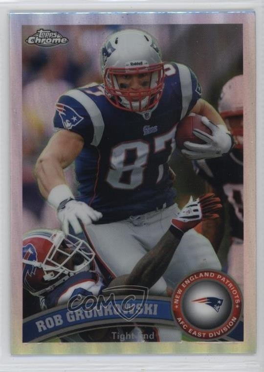 2011 Topps Chrome Refractor Rob Gronkowski #132