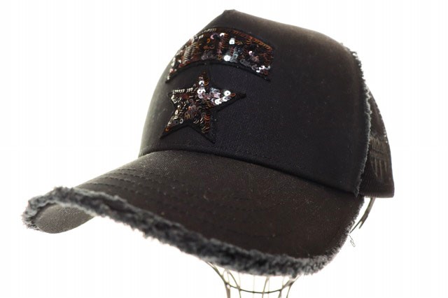 稀少》 YOSHINORI KOTAKE BARNEYS スパンコール キャップ 稀少》 YOSHINORI KOTAKE BARNEYS スパンコール キャップ 稀少