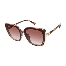 65 Vince Camuto VC964 TS Oversized Cat Eye Sunglasses Tortoise/Brown/Gold NWT