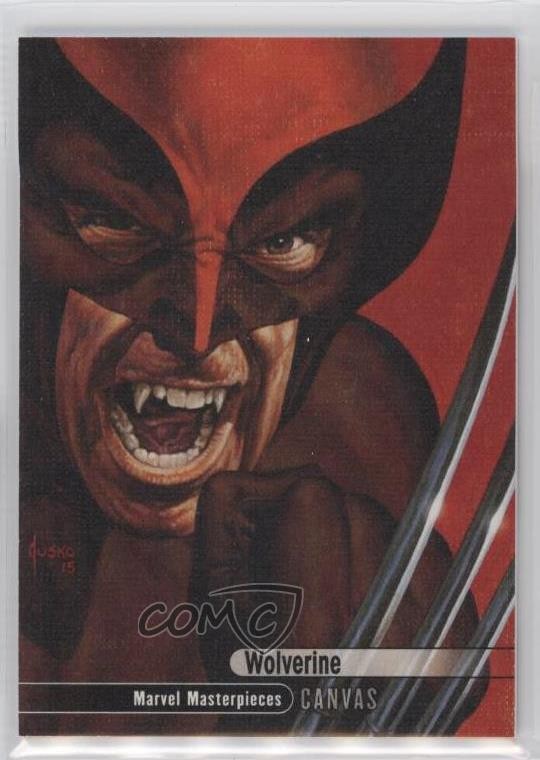 2016 Upper Deck Marvel Masterpieces Canvas High Series Wolverine #92 1cc7