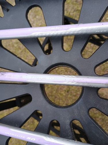 Ladies Taylormade Burner OS Irons / 5-AW Ladies Flex OS 50 Shafts Regripped. - Picture 3 of 4