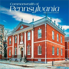 Commonwealth of Pennsylvania | Pennsylvania Places | 2026 12x24" Wall Calendar