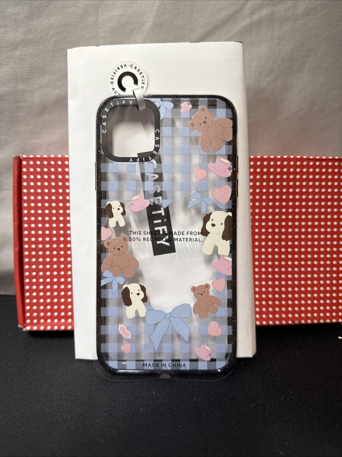 Casetify iPhone 11 Pro Max Puppy Pudding Impact Case Brand New-image