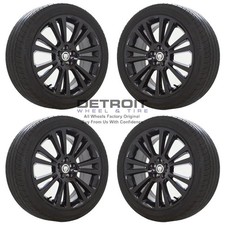 19" Jaguar XF Gloss Black Wheels Rims & Tires OEM 2009-2023 59949