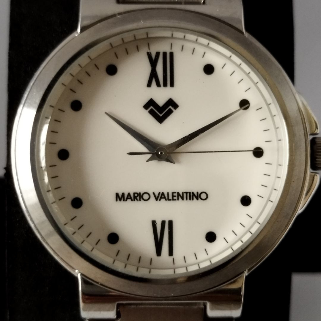 Mario Valentino Mv-7100 Analog Quartz Men Watch Vintage 335749053